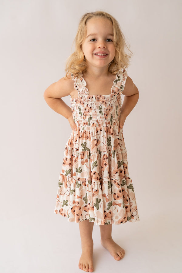 cowgirl-shirred-dress House-of-henry-Sophia's Style-1